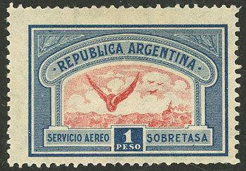 Lot 362 - Argentina general issues -  Guillermo Jalil - Philatino Auction # 2347 ARGENTINA: 
