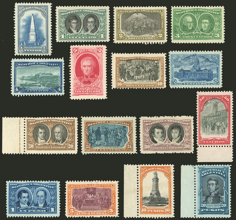 Lot 211 - Argentina general issues - Guillermo Jalil - Philatino Auction # 2347 ARGENTINA: Lot 211 - Argentina general issues - Guillermo Jalil - Philatino Auction # 2347 ARGENTINA: