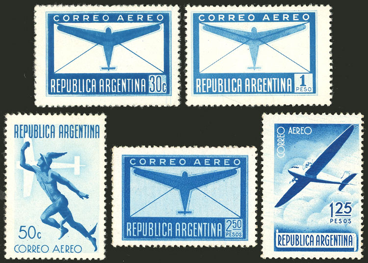 Lot 525 - Argentina general issues - Guillermo Jalil - Philatino Auction # 2347 ARGENTINA: Lot 525 - Argentina general issues - Guillermo Jalil - Philatino Auction # 2347 ARGENTINA: