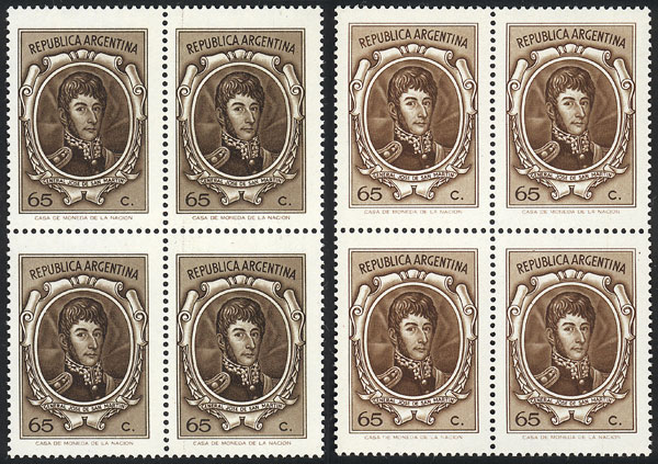 Lot 820 - Argentina general issues - Guillermo Jalil - Philatino Auction # 2347 ARGENTINA: Lot 820 - Argentina general issues - Guillermo Jalil - Philatino Auction # 2347 ARGENTINA: