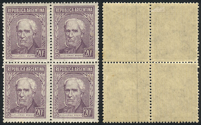 Lot 654 - Argentina general issues -  Guillermo Jalil - Philatino Auction # 2347 ARGENTINA: 