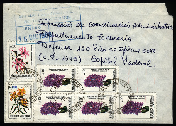 Lot 1287 - Argentina postal history - Guillermo Jalil - Philatino Auction # 2347 ARGENTINA: Lot 1287 - Argentina postal history - Guillermo Jalil - Philatino Auction # 2347 ARGENTINA: