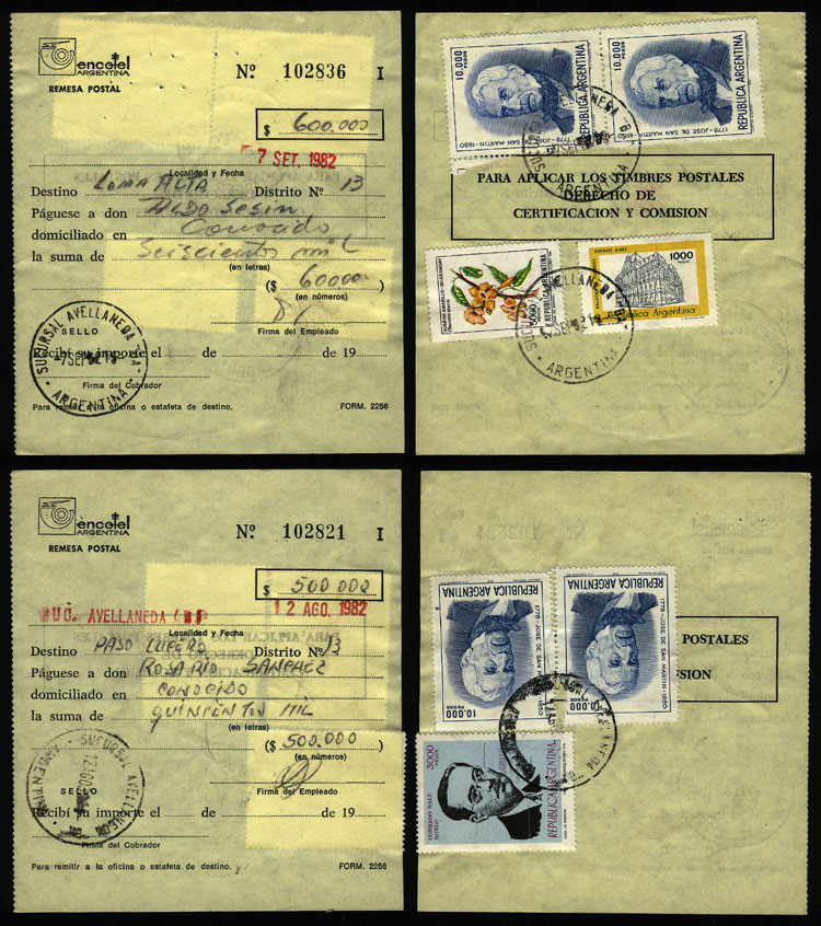 Lot 1279 - Argentina postal history - Guillermo Jalil - Philatino Auction # 2347 ARGENTINA: Lot 1279 - Argentina postal history - Guillermo Jalil - Philatino Auction # 2347 ARGENTINA: