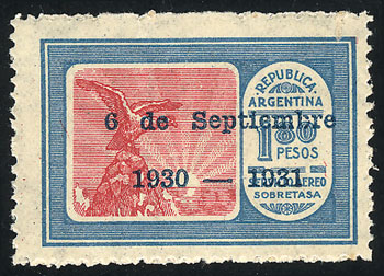 Lot 396 - Argentina general issues - Guillermo Jalil - Philatino Auction # 2347 ARGENTINA: Lot 396 - Argentina general issues - Guillermo Jalil - Philatino Auction # 2347 ARGENTINA: