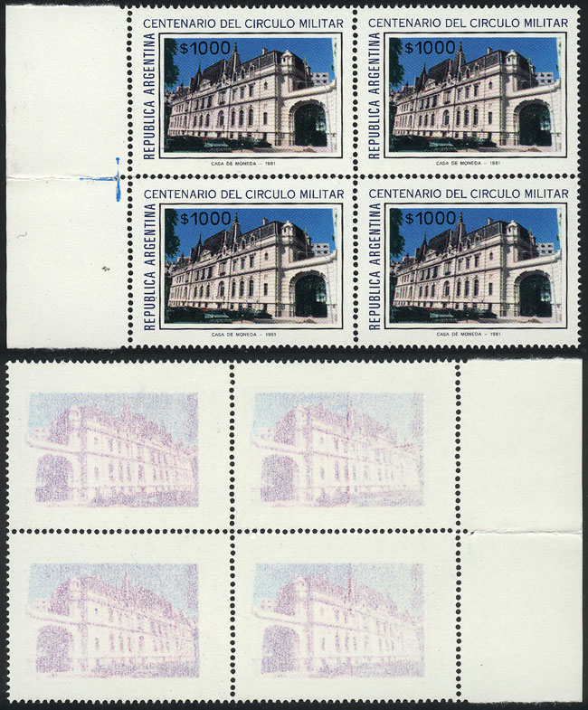 Lot 893 - Argentina general issues - Guillermo Jalil - Philatino Auction # 2347 ARGENTINA: Lot 893 - Argentina general issues - Guillermo Jalil - Philatino Auction # 2347 ARGENTINA: