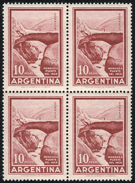 Lot 725 - Argentina general issues -  Guillermo Jalil - Philatino Auction # 2347 ARGENTINA: 