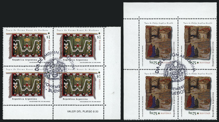 Lot 951 - Argentina general issues -  Guillermo Jalil - Philatino Auction # 2347 ARGENTINA: 
