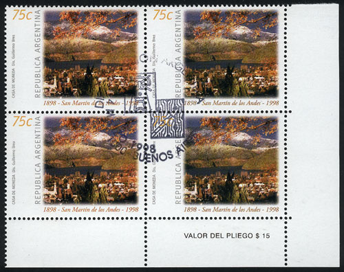 Lot 957 - Argentina general issues -  Guillermo Jalil - Philatino Auction # 2347 ARGENTINA: 