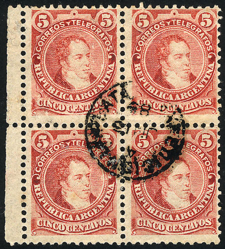 Lot 146 - Argentina general issues - Guillermo Jalil - Philatino Auction # 2347 ARGENTINA: Lot 146 - Argentina general issues - Guillermo Jalil - Philatino Auction # 2347 ARGENTINA: