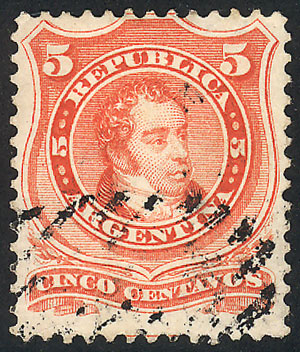 Lot 63 - Argentina general issues - Guillermo Jalil - Philatino Auction # 2347 ARGENTINA: Lot 63 - Argentina general issues - Guillermo Jalil - Philatino Auction # 2347 ARGENTINA: