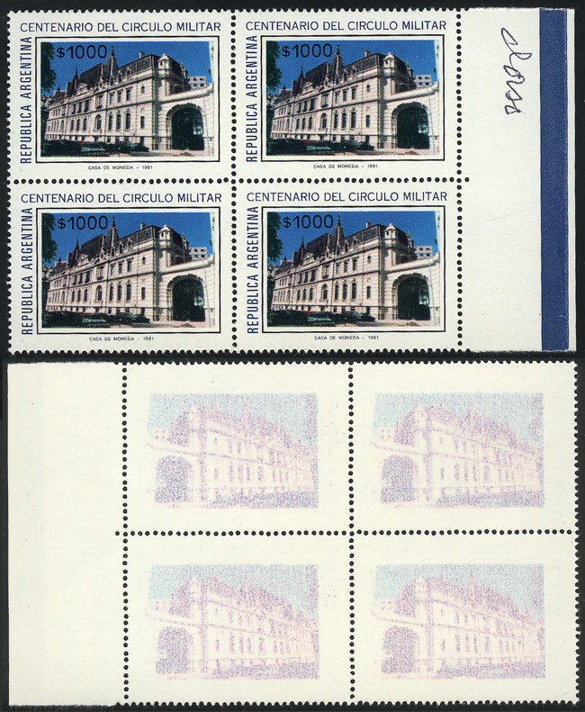 Lot 892 - Argentina general issues - Guillermo Jalil - Philatino Auction # 2347 ARGENTINA: Lot 892 - Argentina general issues - Guillermo Jalil - Philatino Auction # 2347 ARGENTINA: