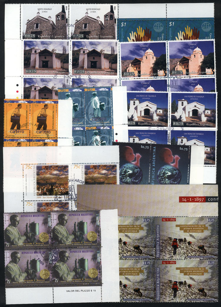 Lot 954 - Argentina general issues -  Guillermo Jalil - Philatino Auction # 2347 ARGENTINA: 