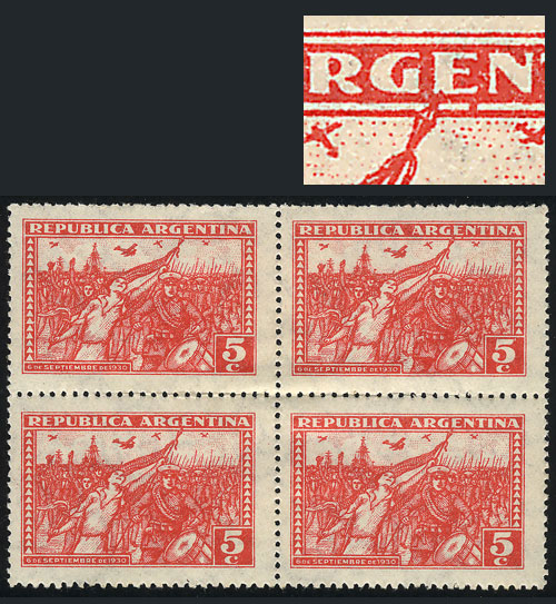 Lot 377 - Argentina general issues - Guillermo Jalil - Philatino Auction # 2347 ARGENTINA: Lot 377 - Argentina general issues - Guillermo Jalil - Philatino Auction # 2347 ARGENTINA: