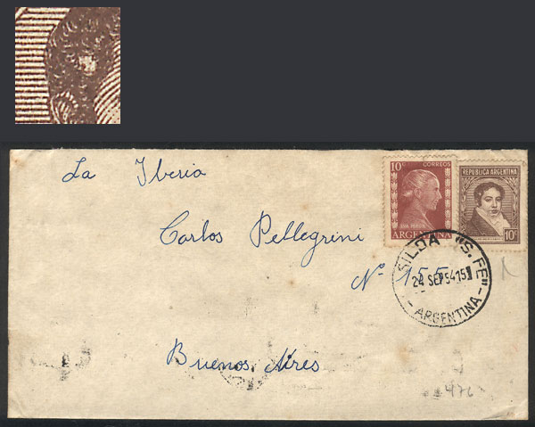 Lot 1256 - Argentina postal history -  Guillermo Jalil - Philatino Auction # 2347 ARGENTINA: 