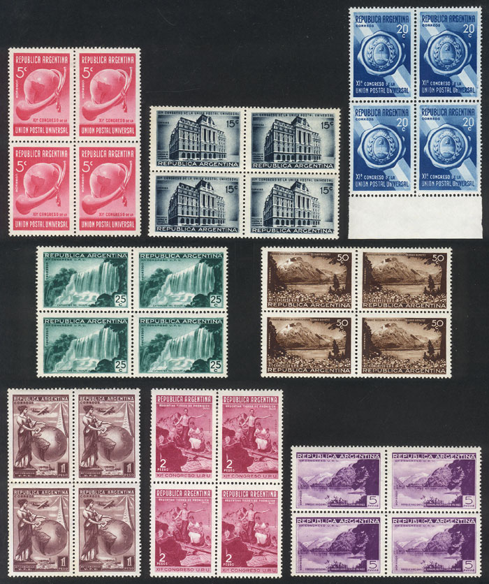Lot 497 - Argentina general issues - Guillermo Jalil - Philatino Auction # 2347 ARGENTINA: Lot 497 - Argentina general issues - Guillermo Jalil - Philatino Auction # 2347 ARGENTINA: