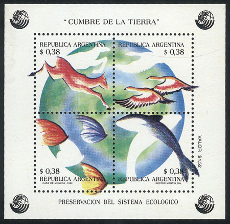 Lot 1031 - Argentina souvenir sheets - Guillermo Jalil - Philatino Auction # 2347 ARGENTINA: Lot 1031 - Argentina souvenir sheets - Guillermo Jalil - Philatino Auction # 2347 ARGENTINA: