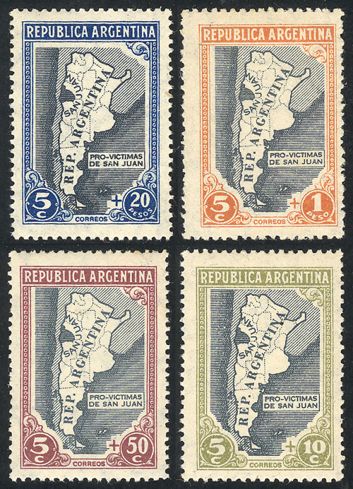 Lot 591 - Argentina general issues - Guillermo Jalil - Philatino Auction # 2347 ARGENTINA: Lot 591 - Argentina general issues - Guillermo Jalil - Philatino Auction # 2347 ARGENTINA: