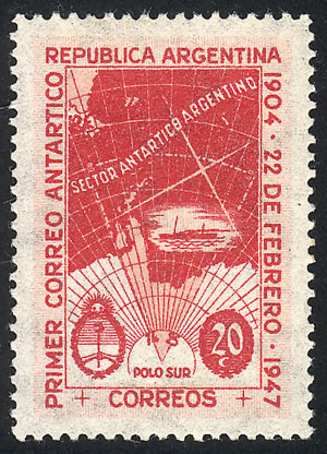 Lot 612 - Argentina general issues -  Guillermo Jalil - Philatino Auction # 2347 ARGENTINA: 