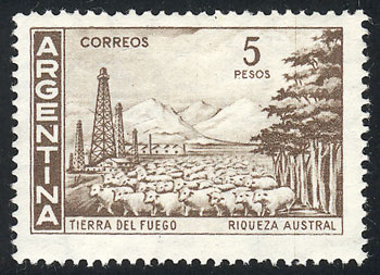 Lot 722 - Argentina general issues -  Guillermo Jalil - Philatino Auction # 2347 ARGENTINA: 