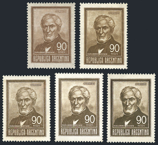 Lot 797 - Argentina general issues - Guillermo Jalil - Philatino Auction # 2347 ARGENTINA: Lot 797 - Argentina general issues - Guillermo Jalil - Philatino Auction # 2347 ARGENTINA:
