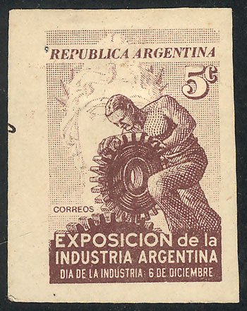 Lot 608 - Argentina general issues -  Guillermo Jalil - Philatino Auction # 2347 ARGENTINA: 