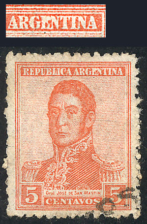 Lot 295 - Argentina general issues - Guillermo Jalil - Philatino Auction # 2347 ARGENTINA: Lot 295 - Argentina general issues - Guillermo Jalil - Philatino Auction # 2347 ARGENTINA: