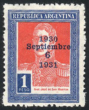Lot 390 - Argentina general issues - Guillermo Jalil - Philatino Auction # 2347 ARGENTINA: Lot 390 - Argentina general issues - Guillermo Jalil - Philatino Auction # 2347 ARGENTINA: