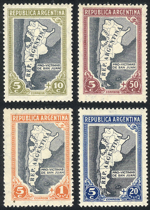 Lot 590 - Argentina general issues - Guillermo Jalil - Philatino Auction # 2347 ARGENTINA: Lot 590 - Argentina general issues - Guillermo Jalil - Philatino Auction # 2347 ARGENTINA: