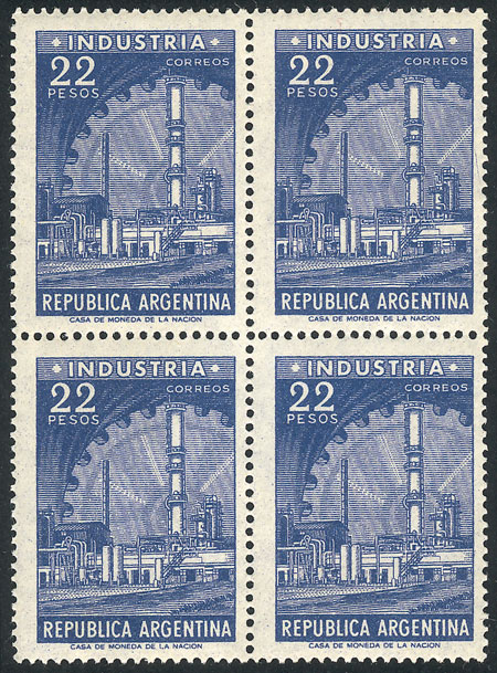 Lot 733 - Argentina general issues - Guillermo Jalil - Philatino Auction # 2347 ARGENTINA: Lot 733 - Argentina general issues - Guillermo Jalil - Philatino Auction # 2347 ARGENTINA: