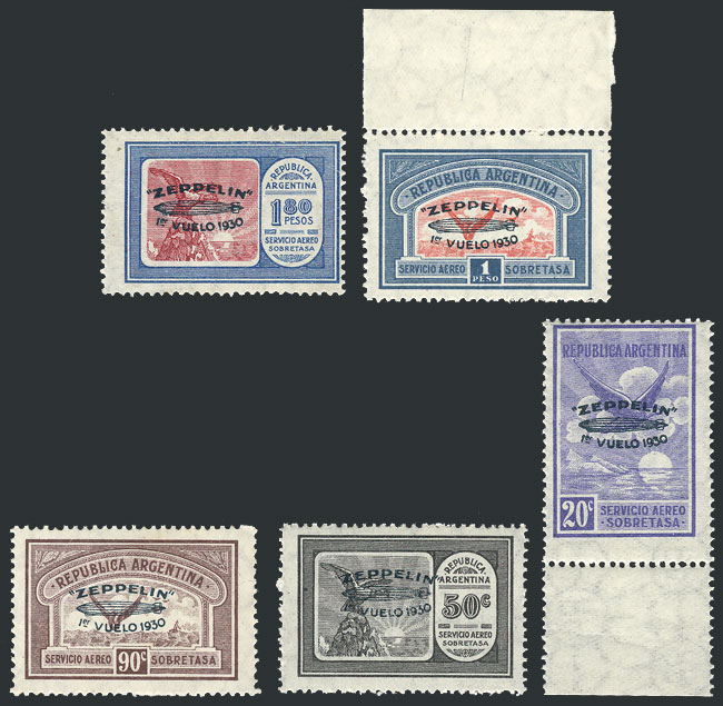 Lot 369 - Argentina general issues -  Guillermo Jalil - Philatino Auction # 2347 ARGENTINA: 