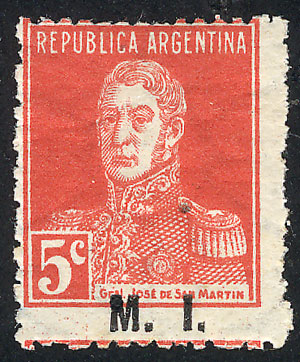 Lot 1190 - Argentina official stamps - Guillermo Jalil - Philatino Auction # 2348 ARGENTINA: General auction with material of all periods, including rarities Lot 1190 - Argentina official stamps - Guillermo Jalil - Philatino Auction # 2348 ARGENTINA: General auction with material of all periods, including rarities