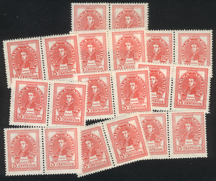 Lot 578 - Argentina general issues - Guillermo Jalil - Philatino Auction # 2348 ARGENTINA: General auction with material of all periods, including rarities Lot 578 - Argentina general issues - Guillermo Jalil - Philatino Auction # 2348 ARGENTINA: General auction with material of all periods, including rarities
