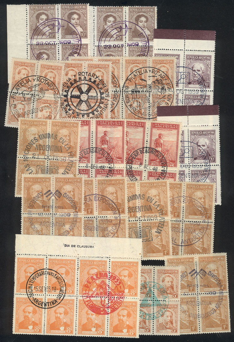 Lot 1504 - Argentina Lots and Collections - Guillermo Jalil - Philatino Auction # 2348 ARGENTINA: General auction with material of all periods, including rarities Lot 1504 - Argentina Lots and Collections - Guillermo Jalil - Philatino Auction # 2348 ARGENTINA: General auction with material of all periods, including rarities