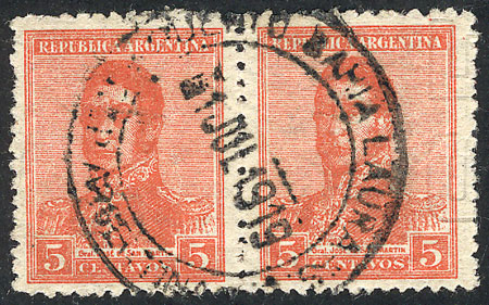 Lot 387 - Argentina general issues - Guillermo Jalil - Philatino Auction # 2348 ARGENTINA: General auction with material of all periods, including rarities Lot 387 - Argentina general issues - Guillermo Jalil - Philatino Auction # 2348 ARGENTINA: General auction with material of all periods, including rarities