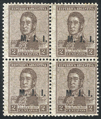 Lot 1200 - Argentina official stamps - Guillermo Jalil - Philatino Auction # 2348 ARGENTINA: General auction with material of all periods, including rarities Lot 1200 - Argentina official stamps - Guillermo Jalil - Philatino Auction # 2348 ARGENTINA: General auction with material of all periods, including rarities