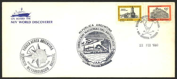 Lot 27 - argentine antarctica postal history - Guillermo Jalil - Philatino Auction # 2348 ARGENTINA: General auction with material of all periods, including rarities Lot 27 - argentine antarctica postal history - Guillermo Jalil - Philatino Auction # 2348 ARGENTINA: General auction with material of all periods, including rarities
