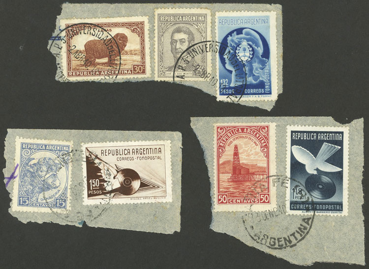 Lot 565 - Argentina general issues -  Guillermo Jalil - Philatino Auction # 2348 ARGENTINA: General auction with material of all periods, including rarities