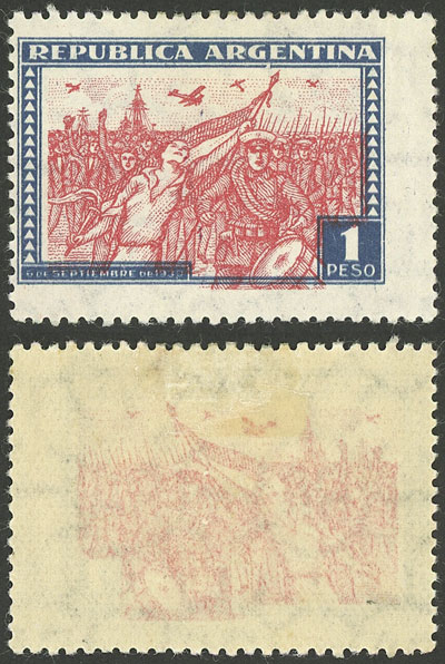 Lot 449 - Argentina general issues - Guillermo Jalil - Philatino Auction # 2348 ARGENTINA: General auction with material of all periods, including rarities Lot 449 - Argentina general issues - Guillermo Jalil - Philatino Auction # 2348 ARGENTINA: General auction with material of all periods, including rarities