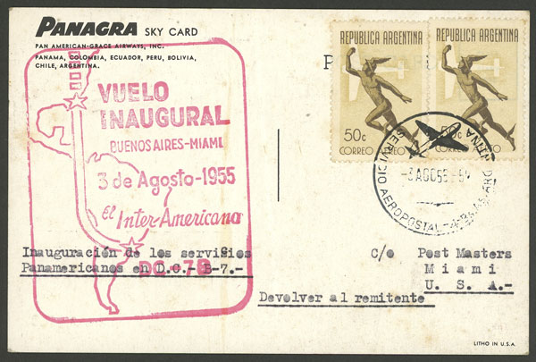 Lot 1429 - Argentina postal history - Guillermo Jalil - Philatino Auction # 2348 ARGENTINA: General auction with material of all periods, including rarities Lot 1429 - Argentina postal history - Guillermo Jalil - Philatino Auction # 2348 ARGENTINA: General auction with material of all periods, including rarities