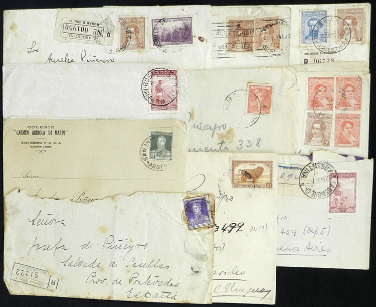 Lot 1372 - Argentina postal history - Guillermo Jalil - Philatino Auction # 2348 ARGENTINA: General auction with material of all periods, including rarities Lot 1372 - Argentina postal history - Guillermo Jalil - Philatino Auction # 2348 ARGENTINA: General auction with material of all periods, including rarities