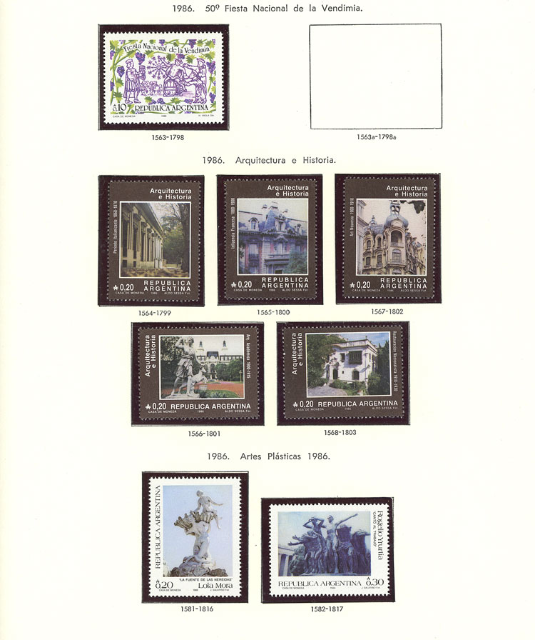 Lot 980 - Argentina general issues - Guillermo Jalil - Philatino Auction # 2348 ARGENTINA: General auction with material of all periods, including rarities Lot 980 - Argentina general issues - Guillermo Jalil - Philatino Auction # 2348 ARGENTINA: General auction with material of all periods, including rarities