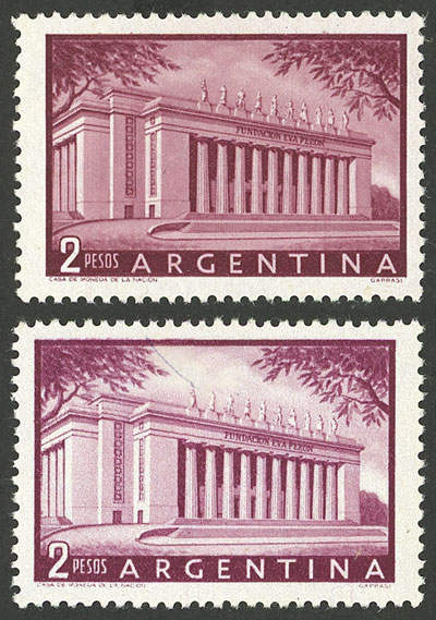 Lot 693 - Argentina general issues -  Guillermo Jalil - Philatino Auction # 2348 ARGENTINA: General auction with material of all periods, including rarities
