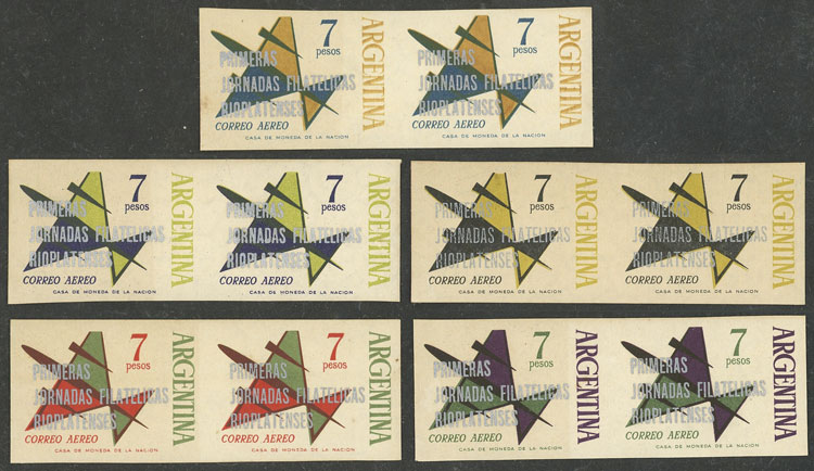 Lot 1084 - Argentina airmail - Guillermo Jalil - Philatino Auction # 2348 ARGENTINA: General auction with material of all periods, including rarities Lot 1084 - Argentina airmail - Guillermo Jalil - Philatino Auction # 2348 ARGENTINA: General auction with material of all periods, including rarities