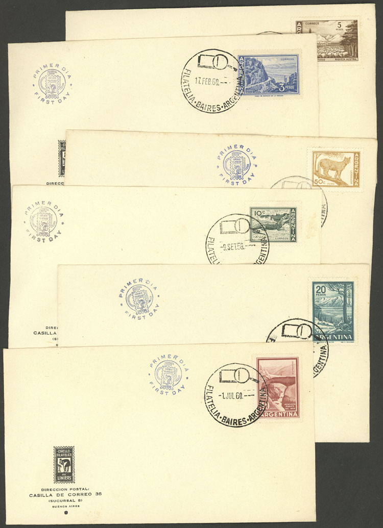 Lot 719 - Argentina general issues -  Guillermo Jalil - Philatino Auction # 2348 ARGENTINA: General auction with material of all periods, including rarities