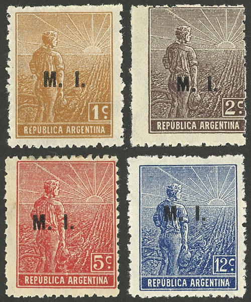 Lot 1183 - Argentina official stamps - Guillermo Jalil - Philatino Auction # 2348 ARGENTINA: General auction with material of all periods, including rarities Lot 1183 - Argentina official stamps - Guillermo Jalil - Philatino Auction # 2348 ARGENTINA: General auction with material of all periods, including rarities