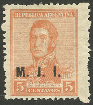 Lot 1196 - Argentina official stamps - Guillermo Jalil - Philatino Auction # 2348 ARGENTINA: General auction with material of all periods, including rarities Lot 1196 - Argentina official stamps - Guillermo Jalil - Philatino Auction # 2348 ARGENTINA: General auction with material of all periods, including rarities