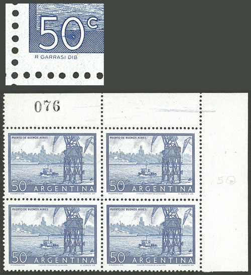 Lot 684 - Argentina general issues -  Guillermo Jalil - Philatino Auction # 2348 ARGENTINA: General auction with material of all periods, including rarities