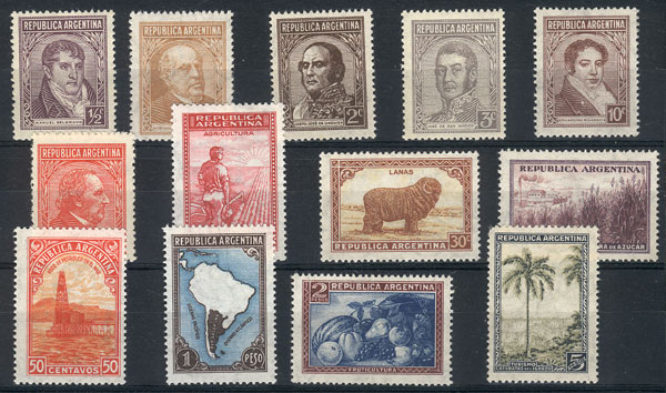 Lot 515 - Argentina general issues -  Guillermo Jalil - Philatino Auction # 2348 ARGENTINA: General auction with material of all periods, including rarities