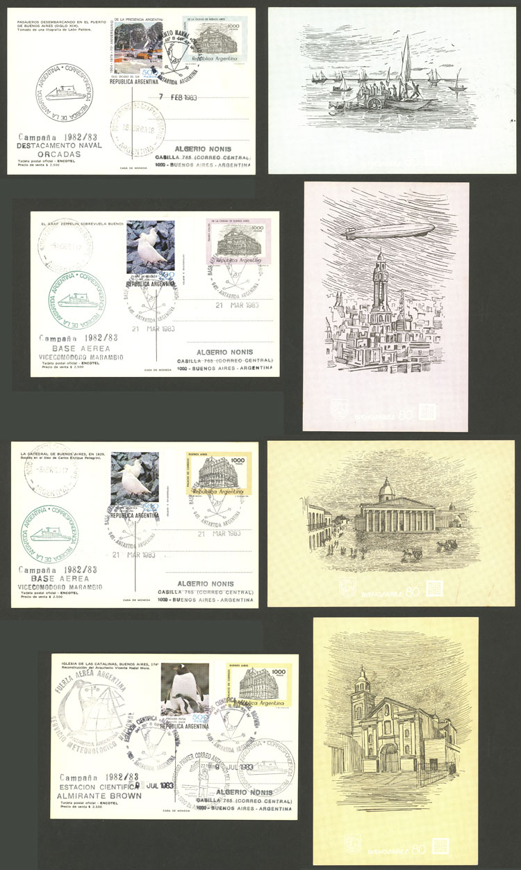 Lot 3 - argentina antarctica Postal stationery - Guillermo Jalil - Philatino Auction # 2348 ARGENTINA: General auction with material of all periods, including rarities Lot 3 - argentina antarctica Postal stationery - Guillermo Jalil - Philatino Auction # 2348 ARGENTINA: General auction with material of all periods, including rarities