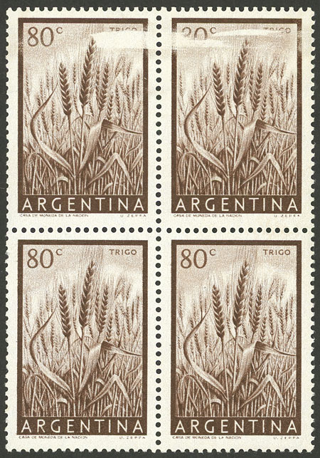 Lot 687 - Argentina general issues -  Guillermo Jalil - Philatino Auction # 2348 ARGENTINA: General auction with material of all periods, including rarities